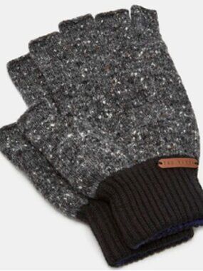 Ted Baker Rusty Fingerless Wool Gloves